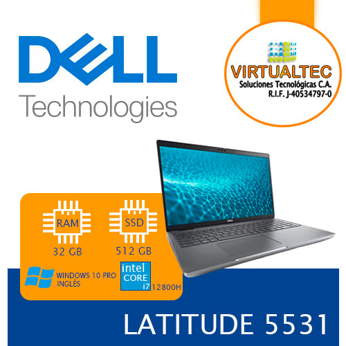 DELL PORT�TIL LATITUDE 5531
