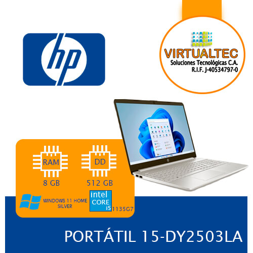 HP PORT�TIL 15-DY2503LA